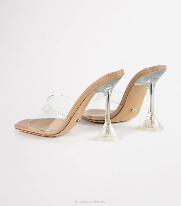 Stöckelschuhe| de Tony Bianco Frauen Serri-Absätze klares Vinylit/Hautnappa 462494